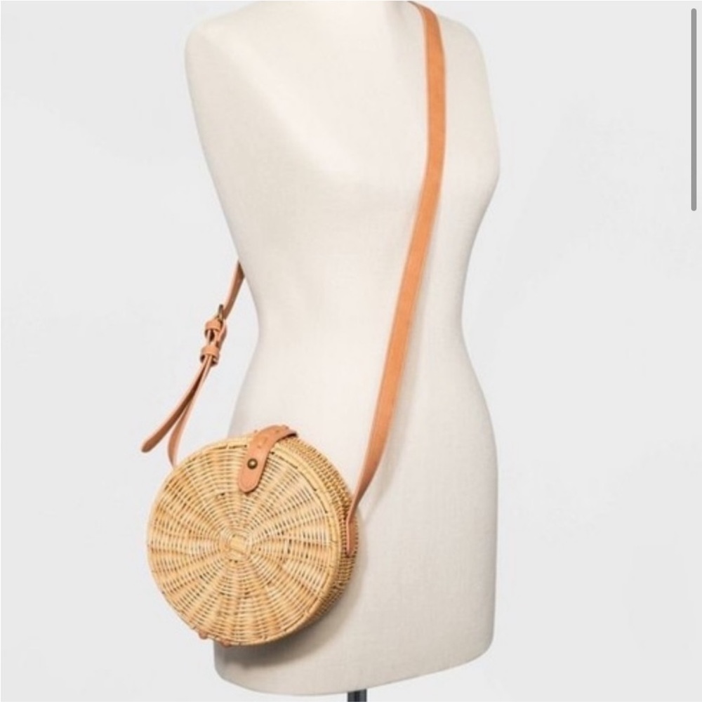 Universal Thread Rattan Crossbody - Picture 2 of 3